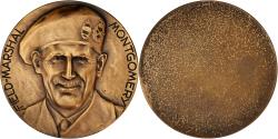 World Coins - France, Medal, Field Marshal Viscount Montgomery of Alamein, Bronze, Huguenin