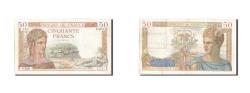 World Coins - Banknote, France, 50 Francs, 50 F 1934-1940 ''Cérès'', 1935, 1935-02-28