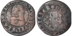 World Coins - Coin, France, Gaston d'Orléans, Double Tournois, 1636, , Copper