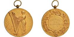 World Coins - France, Medal, Festival de Musique, Society, 1923, , Gilt Bronze