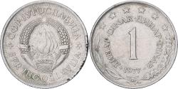 World Coins - Yugoslavia, Dinar, 1977, Copper-Nickel-Zinc, , KM:59