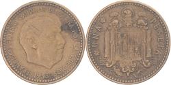 World Coins - Coin, Spain, Peseta, 1954