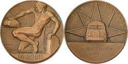 World Coins - France, Medal, Fédération Nationale des Transports Routiers, Bronze