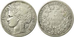 World Coins - Coin, France, Cérès, 5 Francs, 1850, Bordeaux, , Silver, KM:761.3