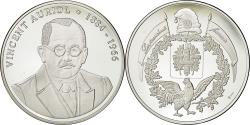 World Coins - France, Medal, Les Présidents de la République, Vincent Auriol, , Silver
