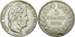 World Coins - Coin, France, Louis-Philippe, 5 Francs, 1833, Lyon, , Silver, KM:749.4