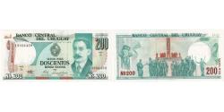World Coins - Banknote, Uruguay, 200 Nuevos Pesos, 1986, UNC(65-70)