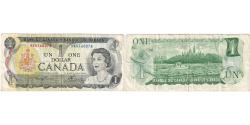 World Coins - Banknote, Canada, 1 Dollar, 1973, KM:85c, VF(30-35)