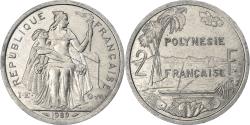 World Coins - French Polynesia, 2 Francs, 1989, Paris, Aluminum, , Lecompte:40, KM:10