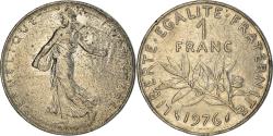 World Coins - Coin, France, Semeuse, Franc, 1976, Paris, , Nickel, KM:925.1