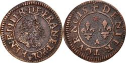 World Coins - Coin, France, Henri III, Denier Tournois, Paris, , Copper, CGKL:90