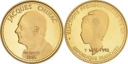 World Coins - France, Medal, Jacques Chirac, Elections Présidentielles, Politics, 1995