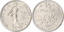 World Coins - France, Semeuse, 1/2 Franc, 1972, Monnaie de Paris, , Nickel, KM:931.1