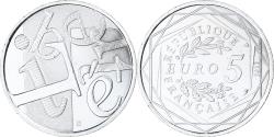 World Coins - France, 5 Euro, Liberté, 2013, Paris, , Silver