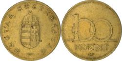 World Coins - Coin, Hungary, 100 Forint, 1994, Budapest, , Nickel-brass, KM:698