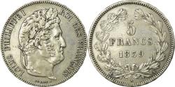 World Coins - Coin, France, Louis-Philippe, 5 Francs, 1839, Paris, , Silver