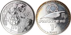 World Coins - Coin, France, Franc, 1997, Paris, , Silver, KM:1211, Gadoury:C207