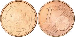 World Coins - Lithuania, Euro Cent, 2015, Vilnius, BU, , Copper Plated Steel, KM:205