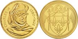 World Coins - France, Medal, Charles VI, History, , Vermeil