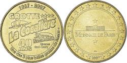 World Coins - France, Token, Touristic token, Courry - Grotte de la Cocalière n°2, Arts &