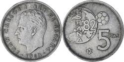World Coins - Spain, Juan Carlos I, 5 Pesetas, 1980 (81), Copper-nickel, , KM:817