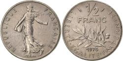 World Coins - France, 1/2 Franc, Semeuse, 1978, Paris, Nickel, , Gadoury:429
