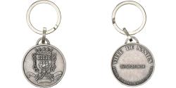 World Coins - France, Porte-Clés, Ville de Nantes, Silvered bronze,