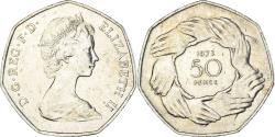 World Coins - Coin, Great Britain, 50 Pence, 1973