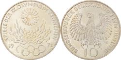 World Coins - Coin, GERMANY - FEDERAL REPUBLIC, 10 Mark, 1972, Munich, , Silver