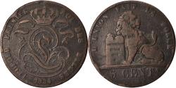 World Coins - Coin, Belgium, Leopold I, 5 Centimes, 1834, , Copper, KM:5.1