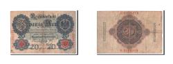 World Coins - Banknote, Germany, 20 Mark, 1908, VF(20-25)