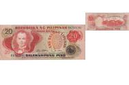 World Coins - Banknote, Philippines, 20 Piso, KM:162b, VF(20-25)