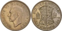 World Coins - Coin, Great Britain, 1/2 Crown, 1948