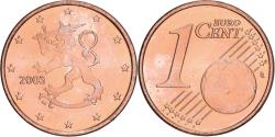 World Coins - Finland, Euro Cent, 2003, Vantaa, , Copper Plated Steel, KM:98