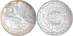 World Coins - France, 10 Euro, Basse-Normandie, 2012, Paris, , Silver, Gadoury:EU514