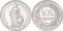 World Coins - Coin, Switzerland, 1/2 Franc, 2009