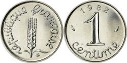 World Coins - Coin, France, Épi, Centime, 1982, Paris, , Stainless Steel, KM:928