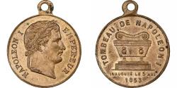 World Coins - France, Medal, Inauguration du Tombeau de Napoléon Ier, 1853, Brass,