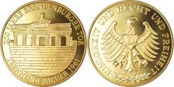 World Coins - Germany, Medal, 200 Jahre Brandenburger Tor, Trennende Mauer, History, 1991