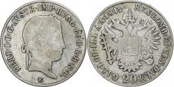 World Coins - Austria, Ferdinand I, 20 Kreuzer, 1842, Alba Iulia, Silver, , KM:2208