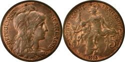 World Coins - Coin, France, Dupuis, 5 Centimes, 1913, Paris, , Bronze, KM:842