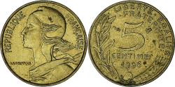 World Coins - France, Marianne, 5 Centimes, 1996, Paris, , Aluminum-Bronze, KM:933