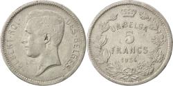 World Coins - Coin, Belgium, 5 Francs, 5 Frank, 1934, , Nickel, KM:97.1