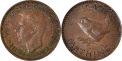 World Coins - Coin, Great Britain, Farthing, 1949
