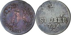 World Coins - Coin, German States, JULICH-BERG, Karl Theodor, 1/4 Stüber, 1784,
