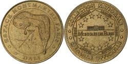 World Coins - France, Tourist token, Espace Montmartre, Dali, 2002, MDP, Nordic gold