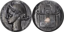 World Coins - France, Medal, sénat, Gaston Vallette, 1965, Silver, Belmondo,