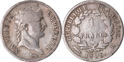 World Coins - Coin, France, Napoléon I, Franc, 1808, Bordeaux, , Silver, KM:682.7