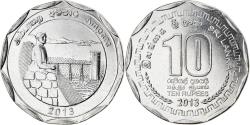 World Coins - Coin, Sri Lanka, Ampara, 10 Rupees, 2013, , Stainless Steel