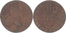 World Coins - Coin, France, Louis XV, Demi sol au buste enfantin, 1/2 Sol, 1720, Strasbourg